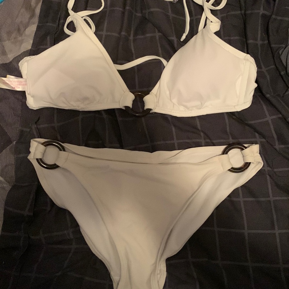 White Bathing suit in good condition. worn a few times.